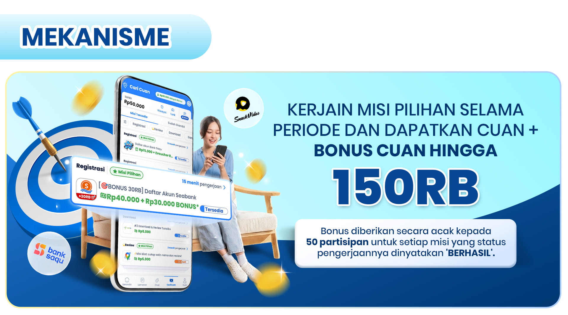 Cari Cuan Campaign - Gerakan Berburu Cuan - KV2 - W2 May 2026