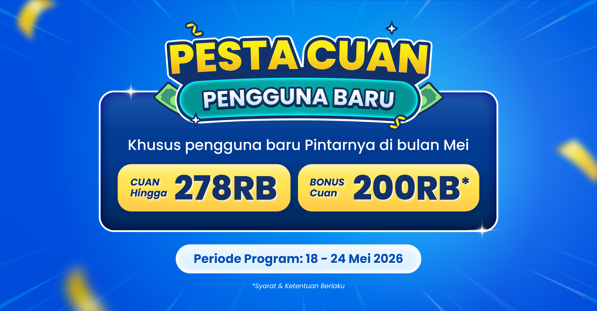 Pesta Cuan Pengguna Baru