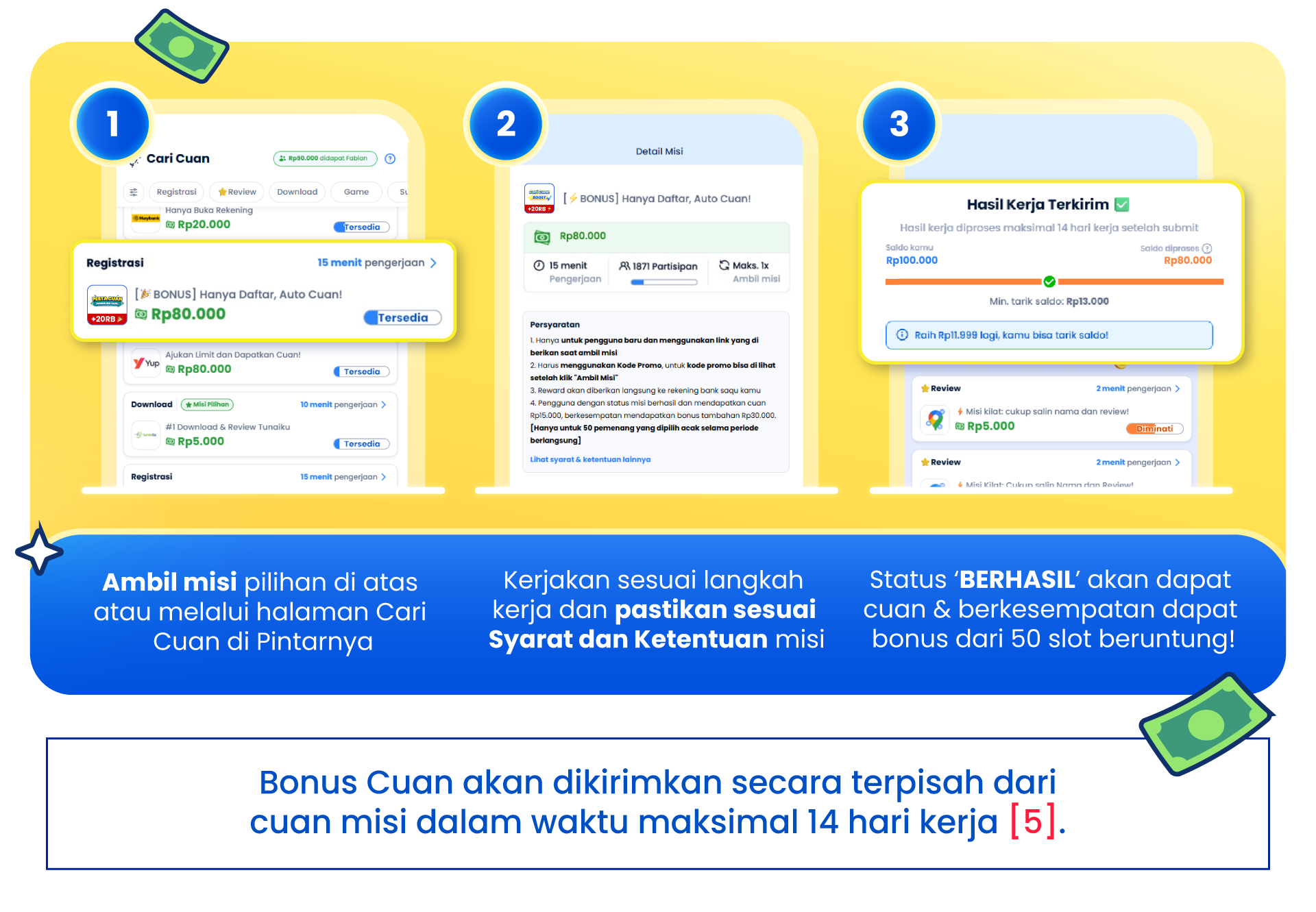 Cara Ikuti Program (2) - Pesta Cuan Pengguna Baru