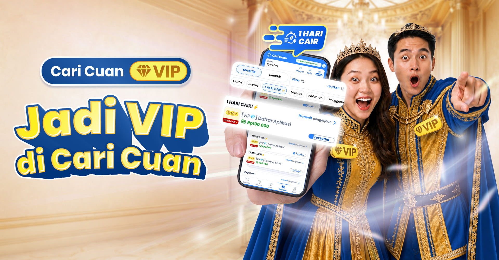 Pintarnya - Cari Cuan VIP